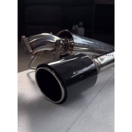 Force 4WD Carbon Tip Exhaust For Isuzu D-MAX DMAX