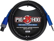PigHog PHSC10S14 Speaker Cable 10-feet 9.2mm Speakon to 1/4-inch Connectors Heat Shrink Protected 14