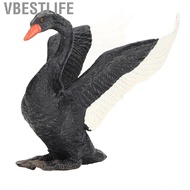 VBESTLIFE Black Swan Model Appearance Figurine Ecological Vivid Colors
