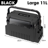 Fishing Box Mancing Set Fishing Tackle Box Pancing Fishing Storage Box large Pole Cup Holder Kotak P