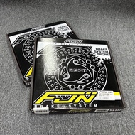 FJN Brake N1 Floating Disc 220/245 Brake Disc Cow Three Hole Nine Core Aircraft Disc ชิ้นส่วนอะไหล่ร