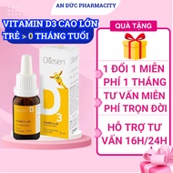 Vitamin D3 Oilesen - Supplement D3K2, Help Children Grow Fast, Develop Baby's Bones and Teeth - An D