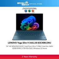 LENOVO Yoga Slim 9 14ILL10-83CX0013MJ - 14.5" 4K WQUXGA OLED/U7-258V/32GB DDR5/1TB SSD/Intel Arc 140