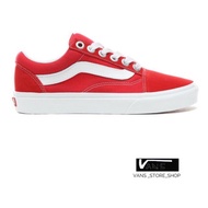 VANS OLD SKOOL OS RACING RED TRUE WHITE SNEAKERS สินค้ามีประกันแท้