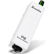 P2 Amplifier Monitor Telinga Mudah Alih, Amplifier Fon Kepala dengan Input XLR/TRS dan Output 3.5mm,