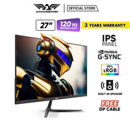 Armaggeddon 27" 120Hz IPS Frameless Monitor Built In Speaker | XF27HD Super G120