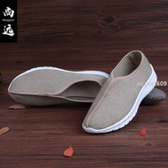 Time Selection Shangyuan Summer Men's Casual Shoes Chinese Style Meditation Soft Sole Layer Old Beij