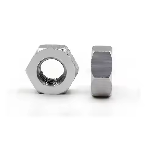 Aluminium 6061 DIN934 Hex Nuts M2-M24