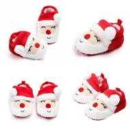 mtt Warm Lining Baby Shoes Learning to Walking Shoes for Christmas 11cm 12cm 13cm