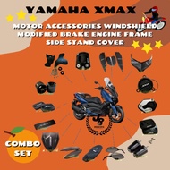 YAMAHA XMAX MOTOR ACCESSORIES WINDSHIELD MODIFIED BRAKE ENGINE FRAME SIDE STAND COVER