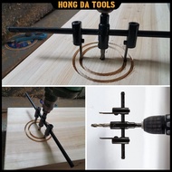 DIY Adjustable Aircraft-type Hole Cutter Speaker Hole Expander Tinned Premium Alloy Adjustable Drill