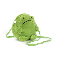 英國 Jellycat 大眼蛙/哭哭蛙 斜背包 Ricky Rain Frog Bag