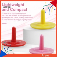 ARE Small Golf Ball Marker Compact Golf Ball Marker 50 Pcs Multicolor Golf Ball Markers Lightweight 