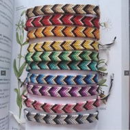 2 (NORMAL) 8S Friendship Bracelets Knitted Bracelets Simpul Batik Bracelets Mountain Bracelets