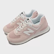 New Balance 休閒鞋 574 男鞋 女鞋 米杏粉 白 麂皮 經典 復古 NB 紐巴倫 U574FPP-D