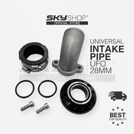 UNIVERSAL INTAKE PIPE (UFO MODIFY-28MM) MOTORCYCLE AIR INTAKE (SKYSHOP)