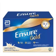 Ensure gold vanilla/wheat 2.4kg (vanilla exp 2025);1.6kg expire 2025