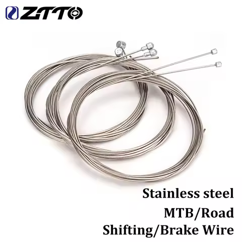 ZTTO Durable Stainless Steel Brake/Shift Inner Wire - Compatible with MTB Road Fixie Bicycles