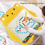 Magnetic pen drawing board Beads Crab Drawing Board Kids Magnetic Drawing Board magnetic toys beads 