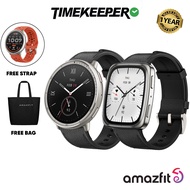[FREE GIFT] [NEW] Amazfit Active 2 Premium / Active 2 Square Premium Sapphire GPS Smartwatch - 1 Yea