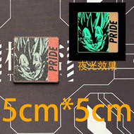 [Custom Velcro patch]HR.Dragon Ball Vegeta Luminous PRIDE Anime D Velcro Patch /Badges/armband/Emble