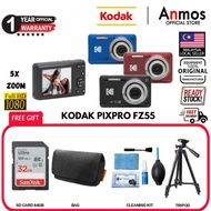 KODAK PIXPRO FZ55 16MP FULL HD 5X OPTICAL ZOOM DIGITAL CAMERA 1 YEAR WARRANTY