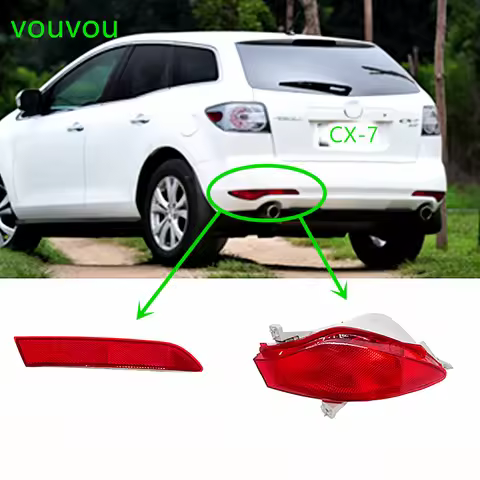 Car accessories EH44-51-660 body parts rear bumper reflector lamp for Mazda CX-7 2009-2015 EH44-51-6