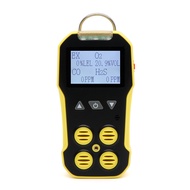 BH4A Multi 4 Gas Detector Portable China Co H2s EX O2 Multi Gas Detector Support External Sampling P