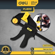 Deli Klem F Clamp Catok Jepit Kayu Quick Release Ukuran Paling Lengkap