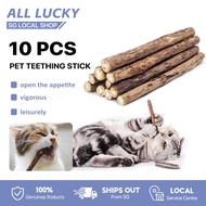 (4 For 9.99) SG Cat Catnip Sticks Natural Matatabi Silvervine Sticks - Cleaning Teeth Molar Tools Ki