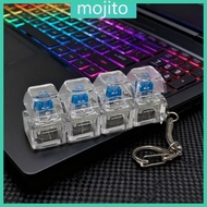 Mojito 4-Key Keycap Tester Keyboard Clicks Toy With LED Lights Keyboard Clicks For Anxiety Relief An