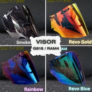 (VISOR) Gracshaw G818 Visor / TSR Ram3 Ram4 / M-HR Ram4 / Gracshaw G818 / OZEKi Ram 4 Visor (Siang M