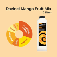 Davinci Gourmet Fruit Mix Fruit 1 Litre [Mango Strawberry Passion Fruit Mixed Berry]