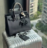 Hermes Birkin 30 黑銀 Togo 