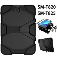 For Samsung Galaxy Tab S3 9.7 inch Tablet Case SM-T820 Drop resist Hybrid Armor PC Silicone Skin