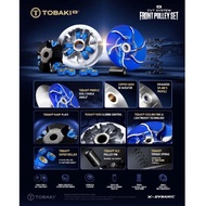 TOBAKI RACING VARIO150 VARIO 125 CVT SYSTEM FRONT PULLEY FULL SET WITH ROLLER -DYNAMIC SERIES (3SET 