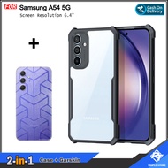 Paket 2in1 Case Garskin Samsung A55 5G A35 5G Samsung A54 5G A34 5G Samsung A73 5G A53 5G A33 5G Sam