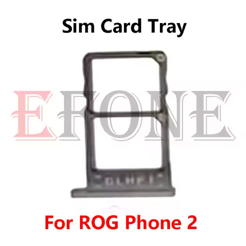 For Asus ROG Phone 1 2 3 5 5s 6 7 8 Pro Ultimate ZS673KS Sim Card Slot Tray Holder Sim Card Reader S