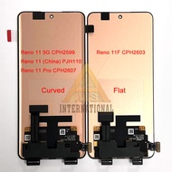 Original AMOLED For Oppo Reno11 CPH2599 LCD Screen Reno 11F CPH2603 Display+Touch For Oppo Reno 11 (