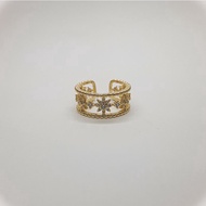 Rowena Ring | 14K Gold Plated | Adjustable ring