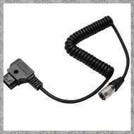 (DGHV) 688 633 Zoom F8 Power Cable DTAP to Hirose 4 Pin Male Plug Spring Power Wire Plastic Power Ca