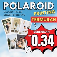 POLAROID CUSTOM Gambar sendiri | Print Polaroid Murah | Deco Bilik Aesthetic | Print Gambar Murah