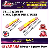 IKK DT125 / TS125 FORK TUBE ASSY 0 31MM 32MM STANDARD STD DEPAN FRONT FORK INNER TUBE DT-125 DT 125 
