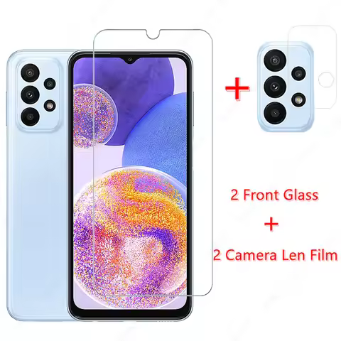 Tempered Glass for Samsung Galaxy A23 5G Glass for Samsung Galaxy A23 Flim Camera Len Screen Protect