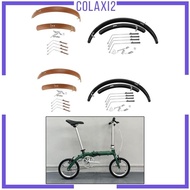 [Colaxi2] Folding Bike Mudguard Front Rear Fenders Mud Guard for Sports Bike