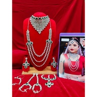 Luxury Indian Necklace Set / Indian Accessories Set / Indian Bridal Necklace / Indian Bridal Necklac