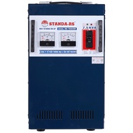 STANDA- RS 7,5KVA 100% copper wire voltage stabilizer operating voltage range 50/ 90 - 250V 3 years