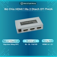 Dtech DT-7142A 1 to 2 HDMI Splitter - HDMI Splitter, HDMI Splitter Port Error 1-1 in 7 Days