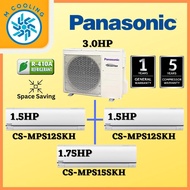 [INSTALLATION] PANASONIC MULTI-SPLIT AIR COND R410a INVERTER [ OUTDOOR 3.0HP ] + [ INDOOR 2 UNIT 1.5 HP , 1 UNIT 1.75 HP ] [4-5 Days delivery]