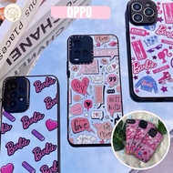 CASE FOR OPPO CASETIFY BARBIE MIRROR FASHION Ren0 7z/Ren0 8z 5G Ren0 6 4G Ren0 5 A53/A33 A74/A95 4G 
